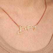Custom Name Necklace Personalized Stainless Steel Letter Pendant • Unique Mother's Day Gift for Her
