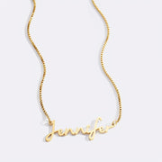 Custom Name Necklace Personalized Stainless Steel Letter Pendant • Unique Mother's Day Gift for Her