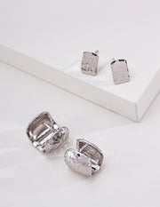 mayite Minimalist S925 Sterling Silver Stud Earrings – Vintage