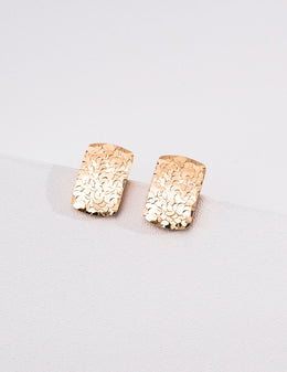 mayite Minimalist S925 Sterling Silver Stud Earrings – Vintage