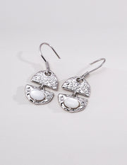 mayite Mother of Pearl Shell Earrings – S925 Sterling Silver