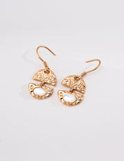 mayite Mother of Pearl Shell Earrings – S925 Sterling Silver