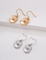 mayite Mother of Pearl Shell Earrings – S925 Sterling Silver