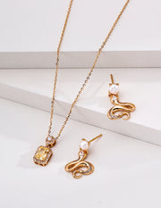 mayite S925 Sterling Silver Cubic Zirconia Pendant Necklace