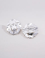mayite S925 Sterling Silver Cubic Zirconia Flower Earrings