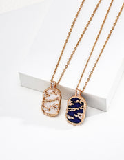 Mayite 18K Vintage Gold S925 Sterling Silver 