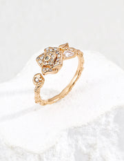 Camellia Tale Ring: Symbol of Pure Love & First Bloom