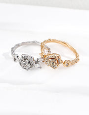 Camellia Tale Ring: Symbol of Pure Love & First Bloom
