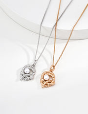 Vintage-Inspired Pearl Pendant Necklace | S925 Silver & 5mm Pearl