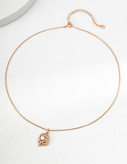 Vintage-Inspired Pearl Pendant Necklace | S925 Silver & 5mm Pearl