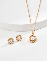 Everyday Light Pearl Studs | Petite 5mm Pearl in Silver & Gold