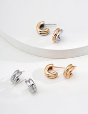Stackable Huggie Hoops Set | Mix & Match Everyday Earrings